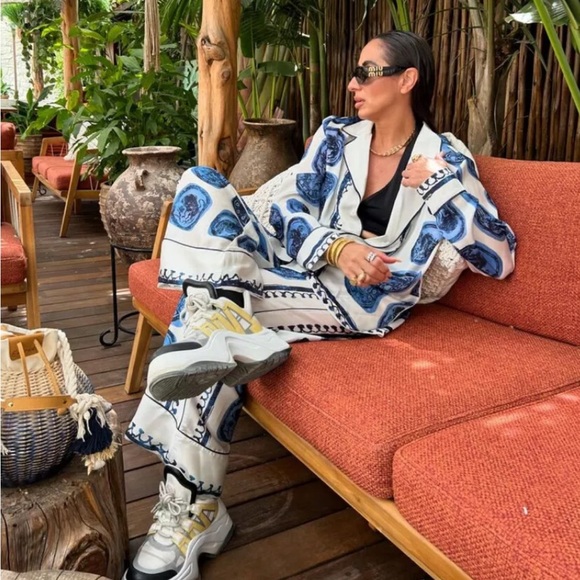 NWT ZARA SS24 PRINTED SHIRT ZW COLLECTION 2792/137 014/003 - Picture 5 of 15